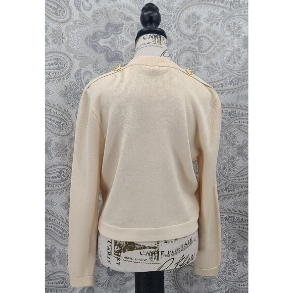 St John separates vintage made in USA cardigan Size Med Old money Quiet luxury - Picture 2 of 11
